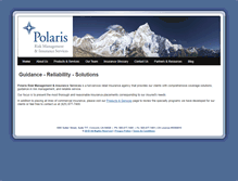 Tablet Screenshot of polaris-ins.com